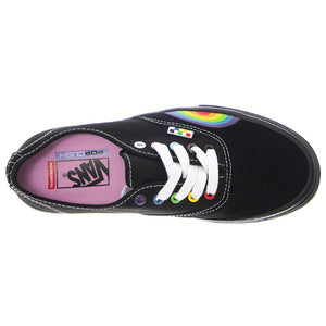 MN Skate Authentic Pride Black / Multi - Scarpe Stringate Profilo Basso Uomo Nere / Multicolore VN0A5FC8BML1  VANS 