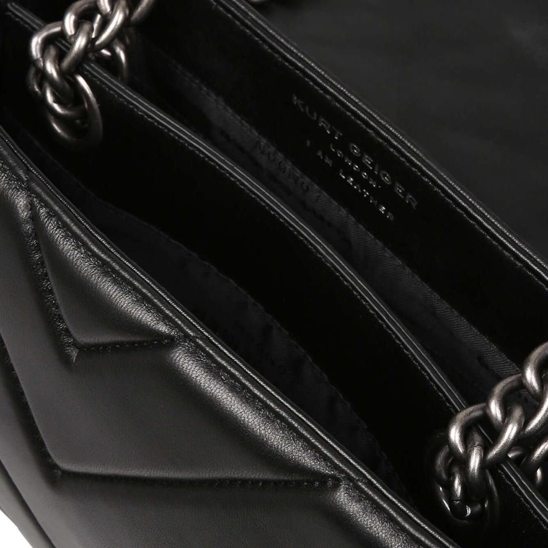 Kensington X - Borsa a Tracolla in Pelle Nera KGA1470405109-05  KURT GEIGER 
