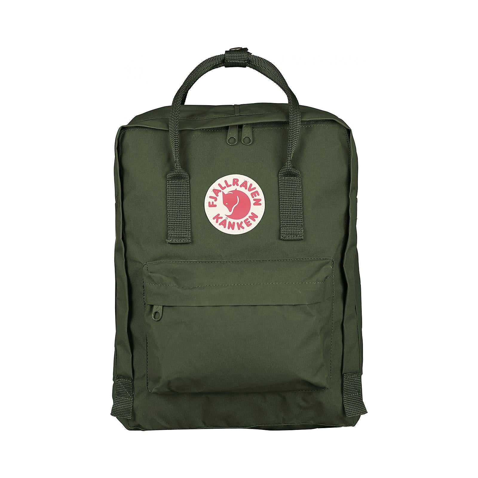 Kanken Backpack - Forest Green - Zaino Verde Scuro 77192_4  FJALLRAVEN 