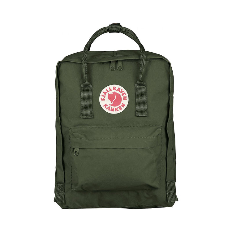 Kanken Backpack - Forest Green - Zaino Verde Scuro 77192_4  FJALLRAVEN 