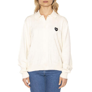 W' Drewe Cardigan Natural - Camicia Donna Bianca I035182.05XX  CARHARTT WIP 