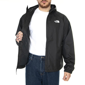 M Tnf Rain Hoodie Tnf Black - Giacca con Cappuccio Uomo Nera NF0A7ZXYJK31  THE NORTH FACE 
