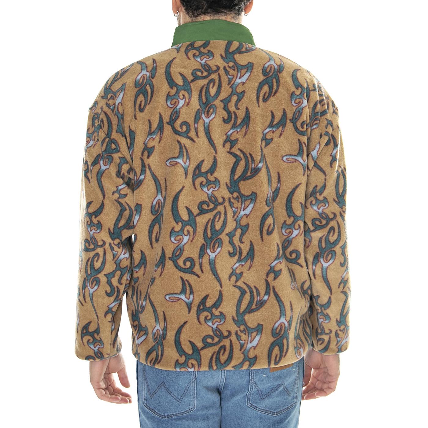 Static Polar Fleece Oatmeal Sweat - Felpa Uomo Multicolore FL00213-OATML  HUF 