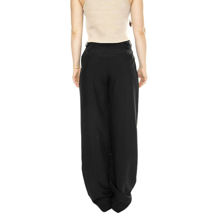 Pantalón fluido de traje negro Black Trousers - Pantaloni Donna Neri 41W/11224  WILD PONY 