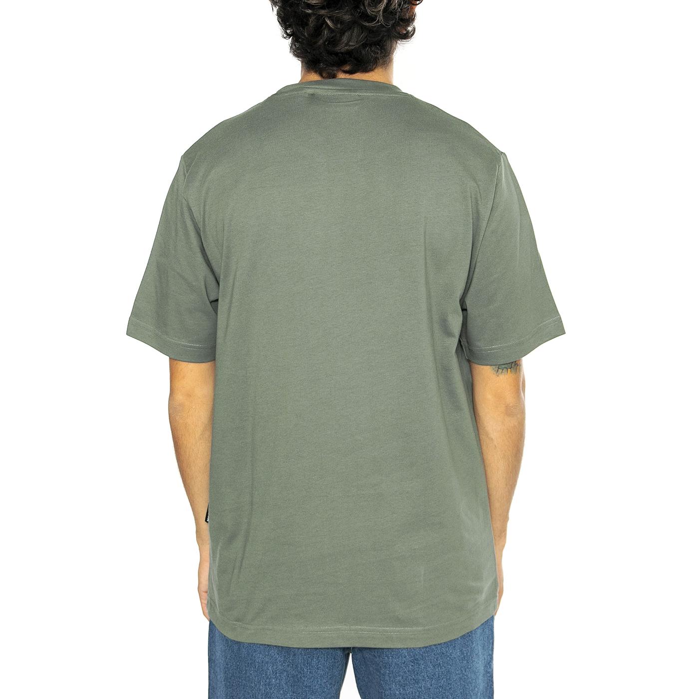 Sacrifice T-shirt Lichen Green - Maglietta Girocollo Uomo Verde E20WASSENLIG  WASTED PARIS 