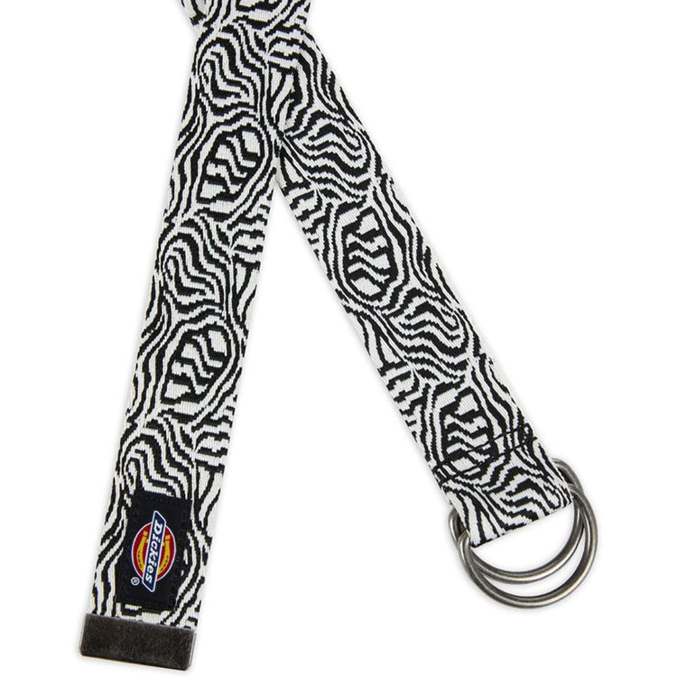 Leesburg Belt Cloud Zebra - Cintura Bianca / Nera DK0A4Y9DF311  DICKIES 