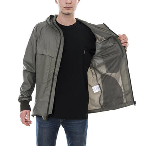 Jim Jacket - Sage Green - Giacca Leggera Uomo Verde 181012-926  ELVINE 