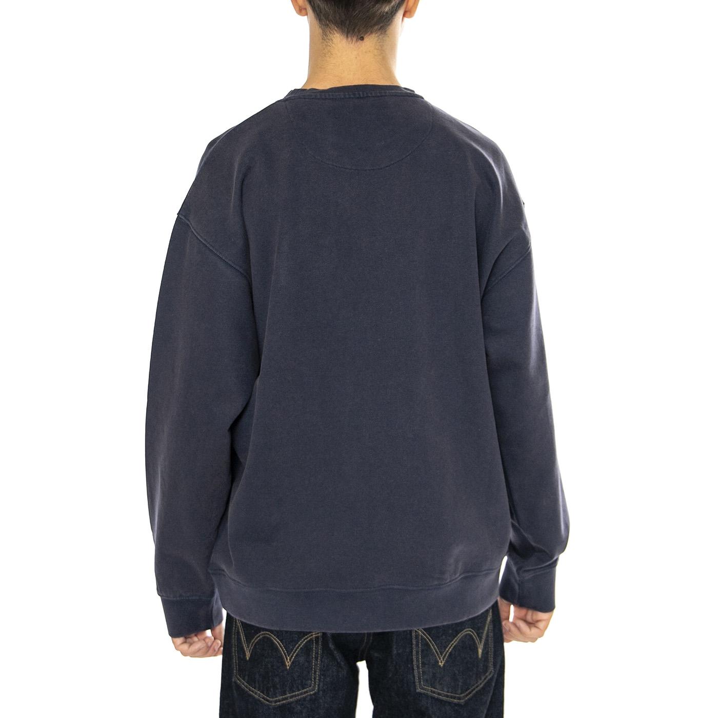 Sweatshirt Navy - Felpa Uomo Blu 112357739-BLUE  WRANGLER 