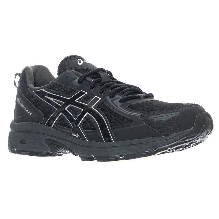 GEL-Venture 6 - Black/Black - Scarpe Stringate Uomo Nere 1203A297-022 BLACK/BLACK ASICS 