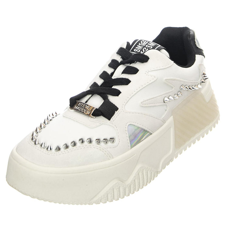 Whirl Black Multi - Scarpe Stringate Profilo Basso Donna Bianche SMPWHIRL-BLKMLT  STEVE MADDEN 