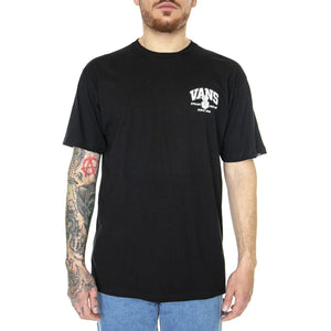 Steady Rollin Black - Maglietta Girocollo Uomo Nera VN00003SBLK1  VANS 