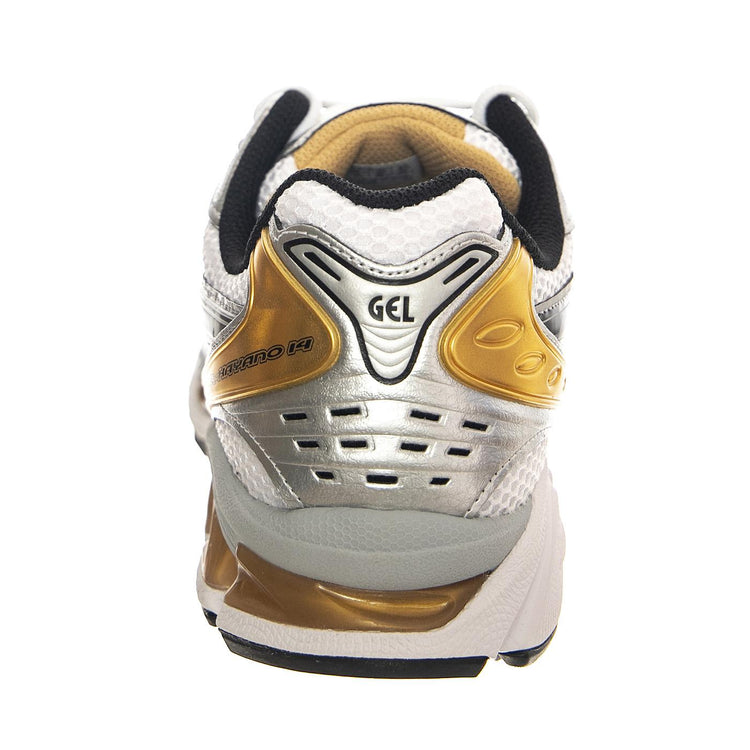 Gel-Kayano 14 White / Pure Gold Shoes - Scarpe Stringate Profilo Basso Uomo Multicolore 1201A019-102  ASICS 
