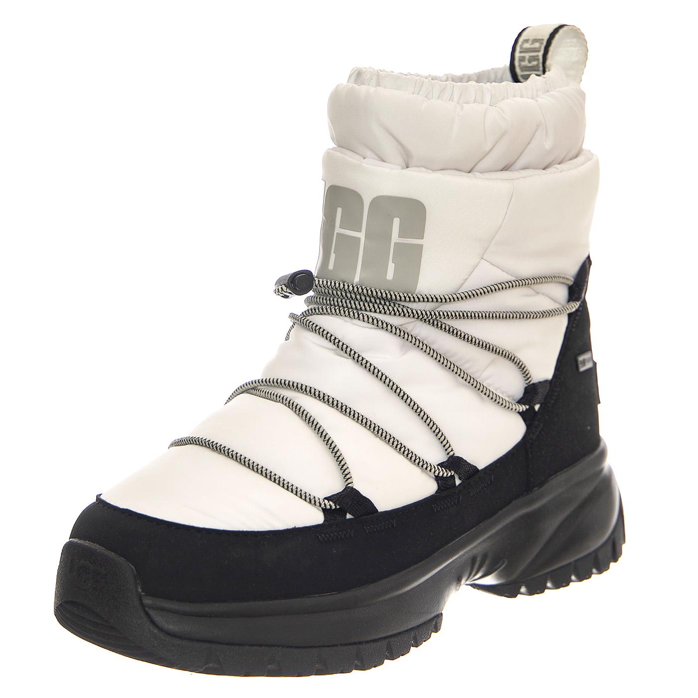 W Yose Puffer Mid White - Stivaletti Donna Bianchi W-1131978WHT  UGG 