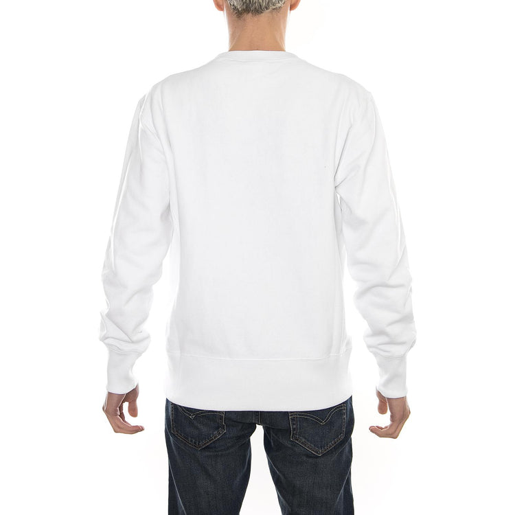Crewneck Sweatshirt Logo White 210975-WW001  CHAMPION 