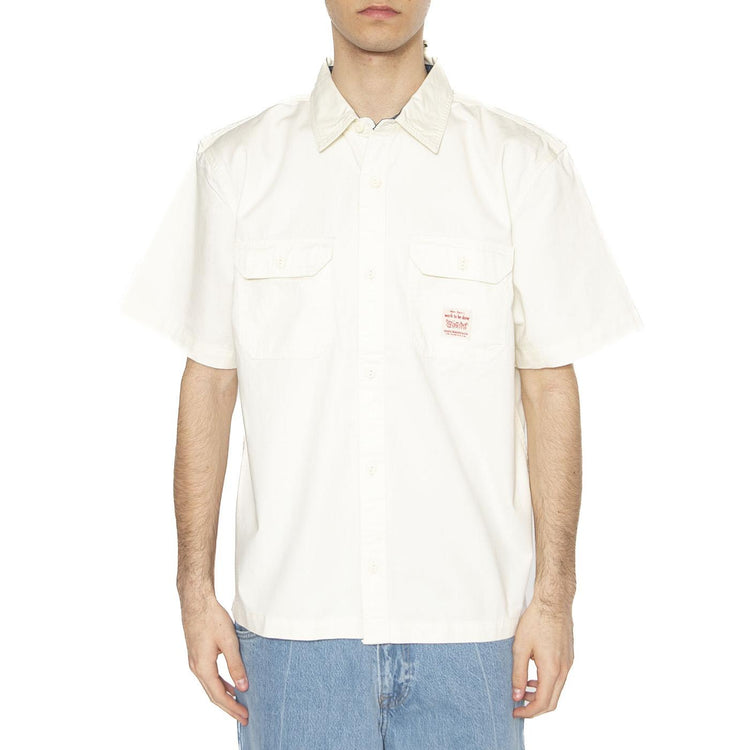 SS Dalton Worker WW Egret - Camicia Maniche Corte Uomo Bianca 001TA-0002 . LEVIS 
