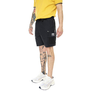 Obey x Helinox Camper's Cargo Short Black - Bermuda Cargo Uomo Neri 172120098-BLK  OBEY 