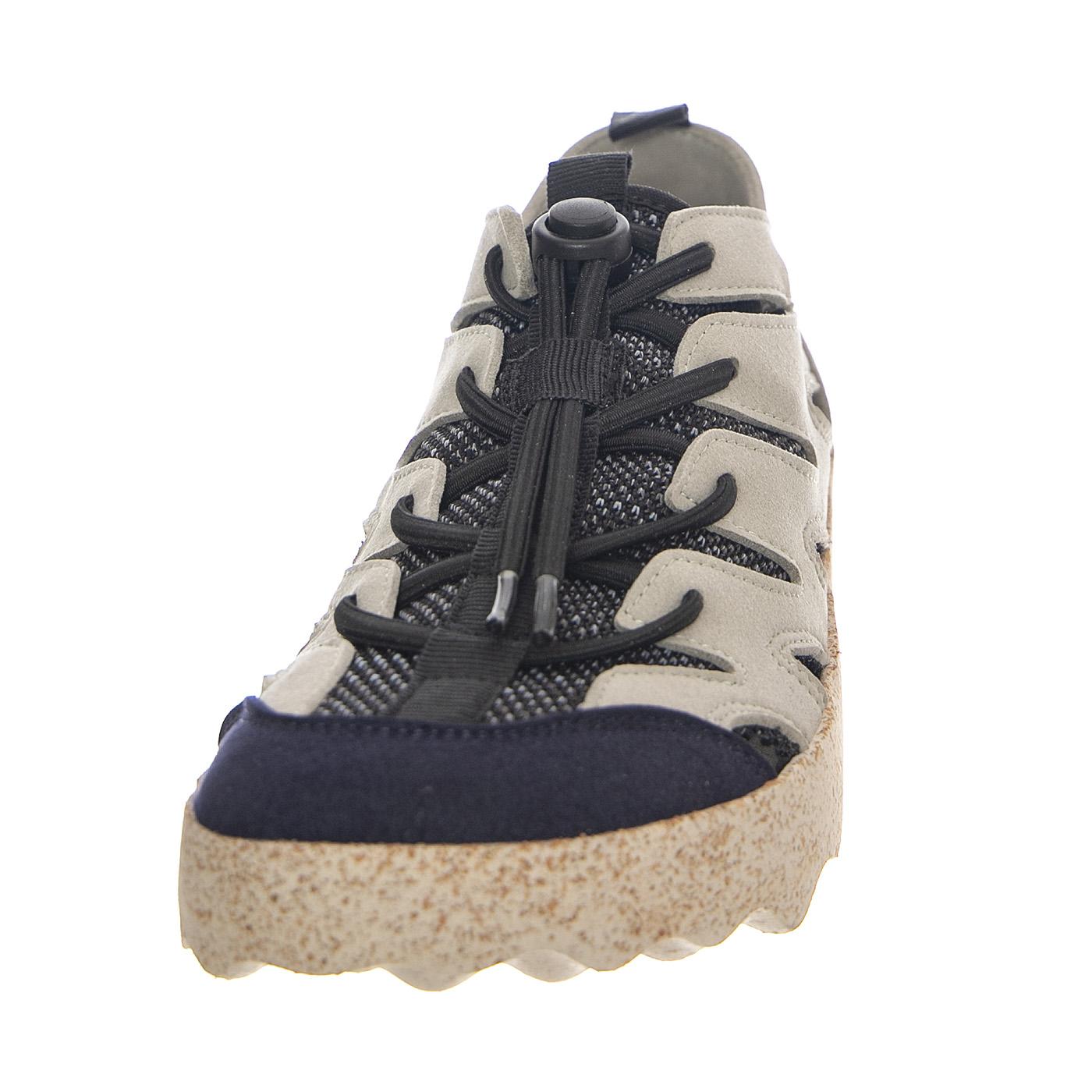 M' Cure Suede 1.8 Cru - Scarpe Stringate Profilo Basso Donna Grige P018168002-CRU  ASPORTUGUESAS 