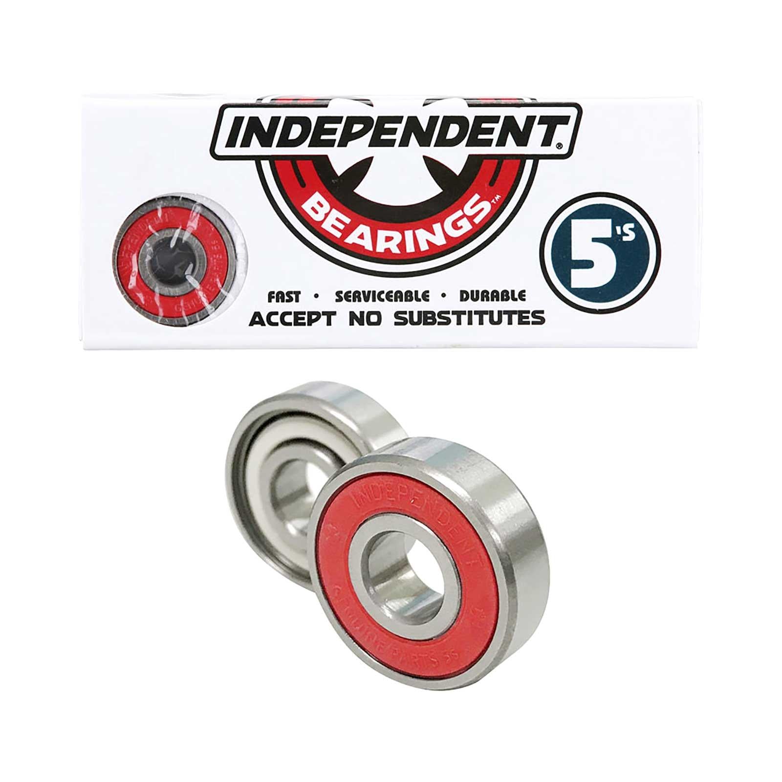 Independent Genuine Parts 5s Silver Bearings 9565  INDEPENDENT 