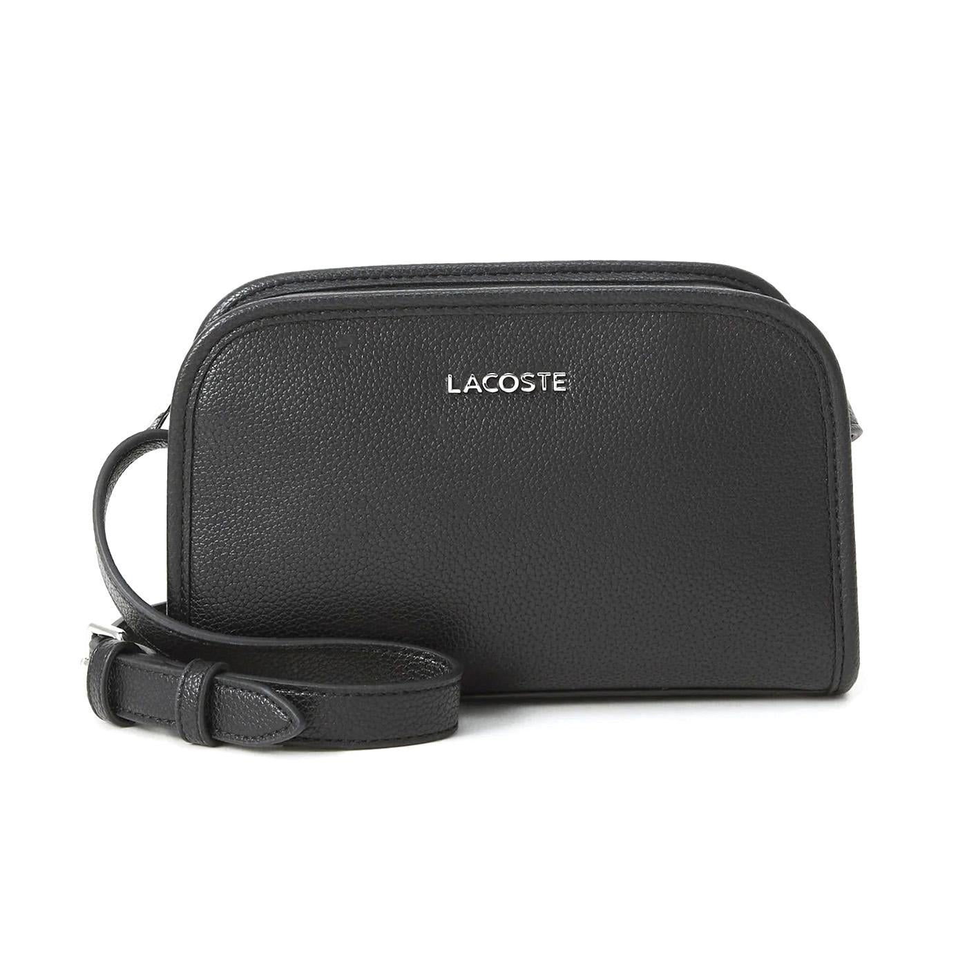Crossover Borsa Lacoste con Logo - Borsa a Tracolla Nera NF5146 000 LACOSTE 