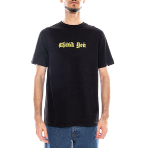 Too Drunk Too Skate Tee Black / Yellow - Maglietta Girocollo Uomo Nera TYASS014-37BLK_YLW . THANK YOU 