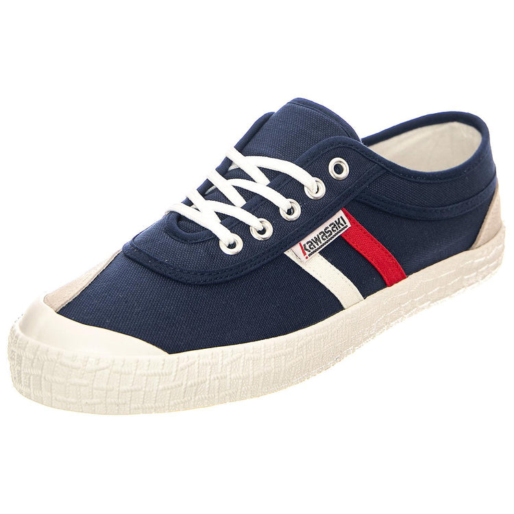 Retro 2.0 Navy - Scarpe Stringate Profilo Basso Uomo Blu KWS232424-2002  KAWASAKI 