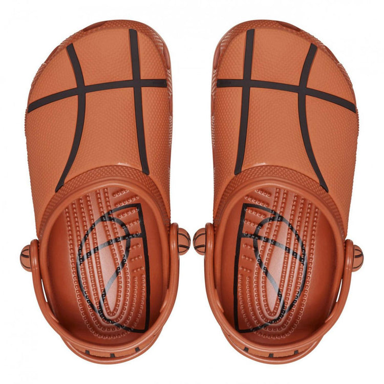 CLASSIC BASKETBALL CLOG K BROWN - Sandali Bambino Marroni CR.210156 SIEN CROCS 