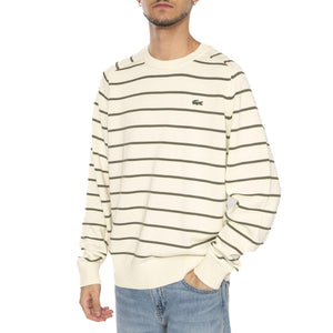 Pullover AI1 Beige - Maglione Girocollo Uomo Multicolore AH7607-AI1  LACOSTE 