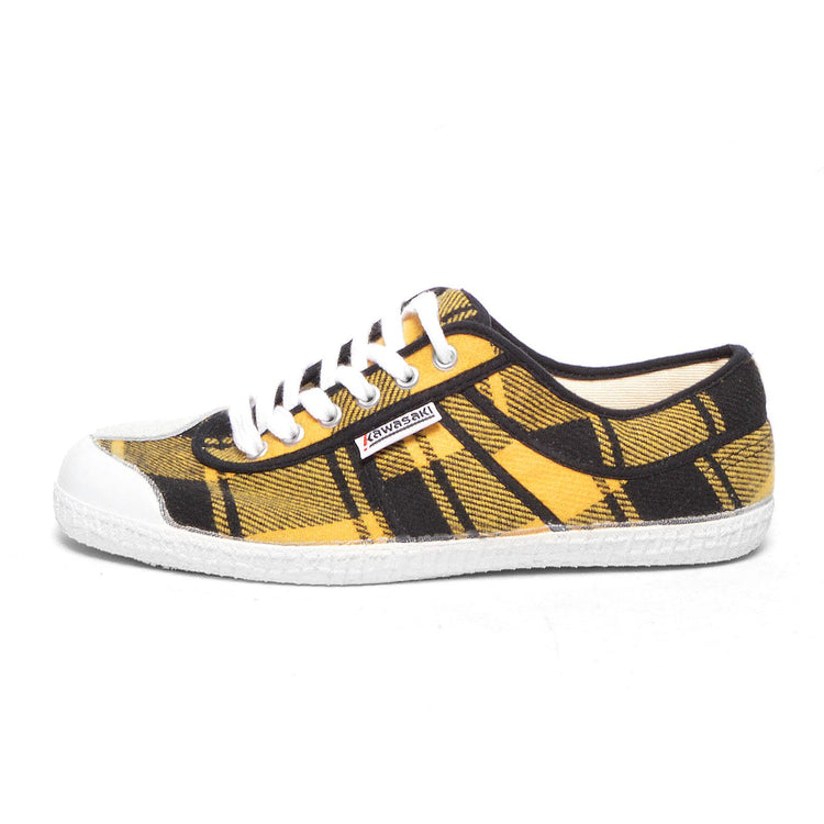Basic Wool Black / Yellow Check 75798_4  KAWASAKI 