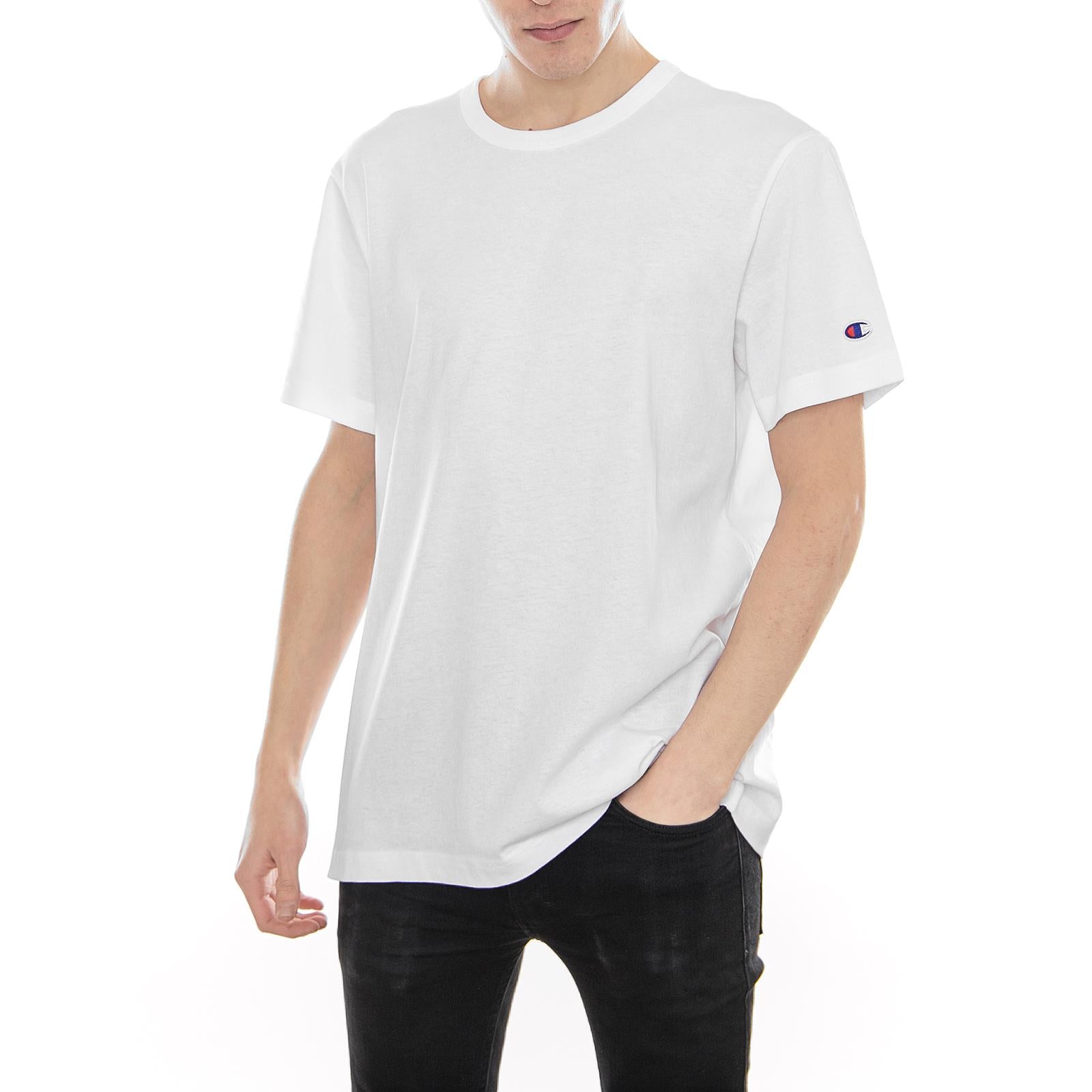 Crewneck T-Shirt White 210971-WW001  CHAMPION 