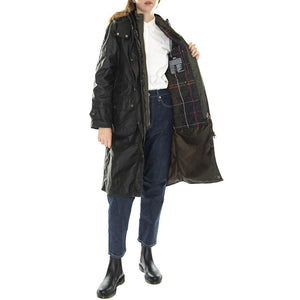 Long Cannich Wax Olive Classic - Giacca Invernale Donna Marrone 222MLWX1264-OL71  BARBOUR 