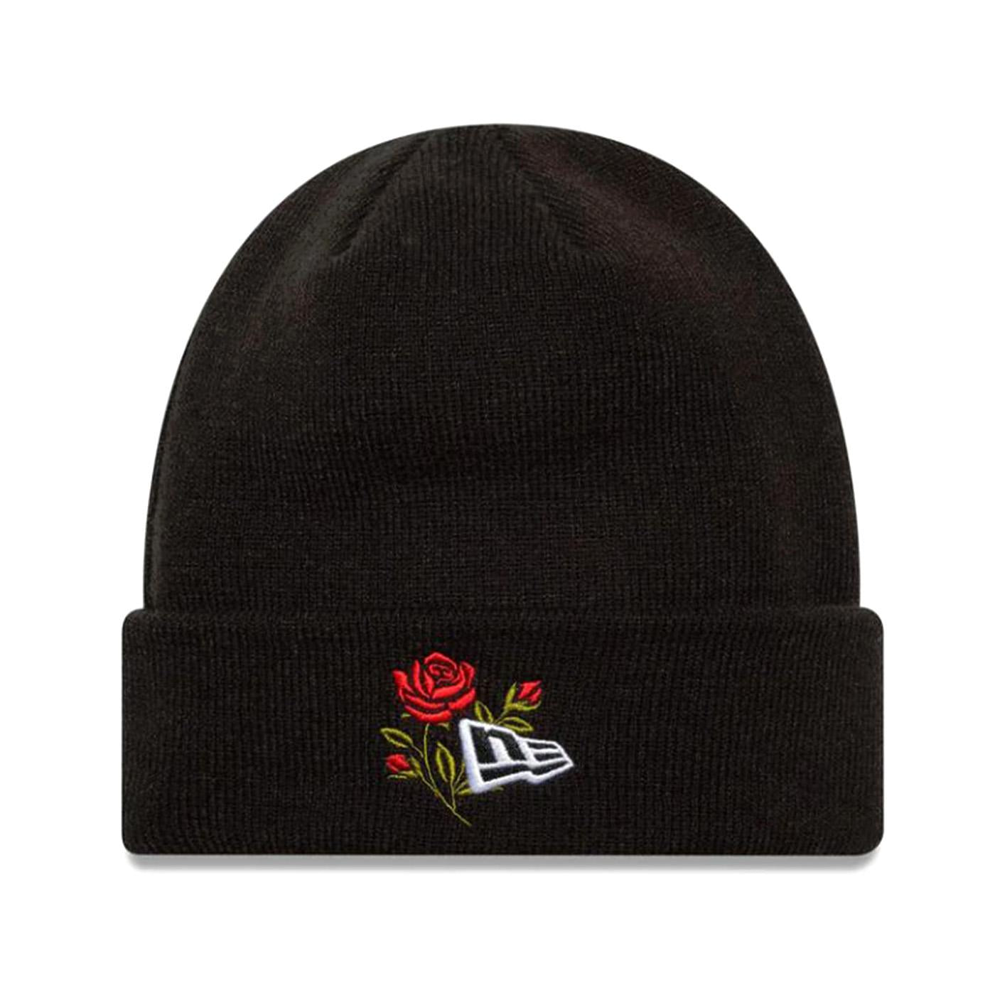 Berretto New Era Rose Icon - Cappellino a Cuffia Nero 60580728  NEW ERA 