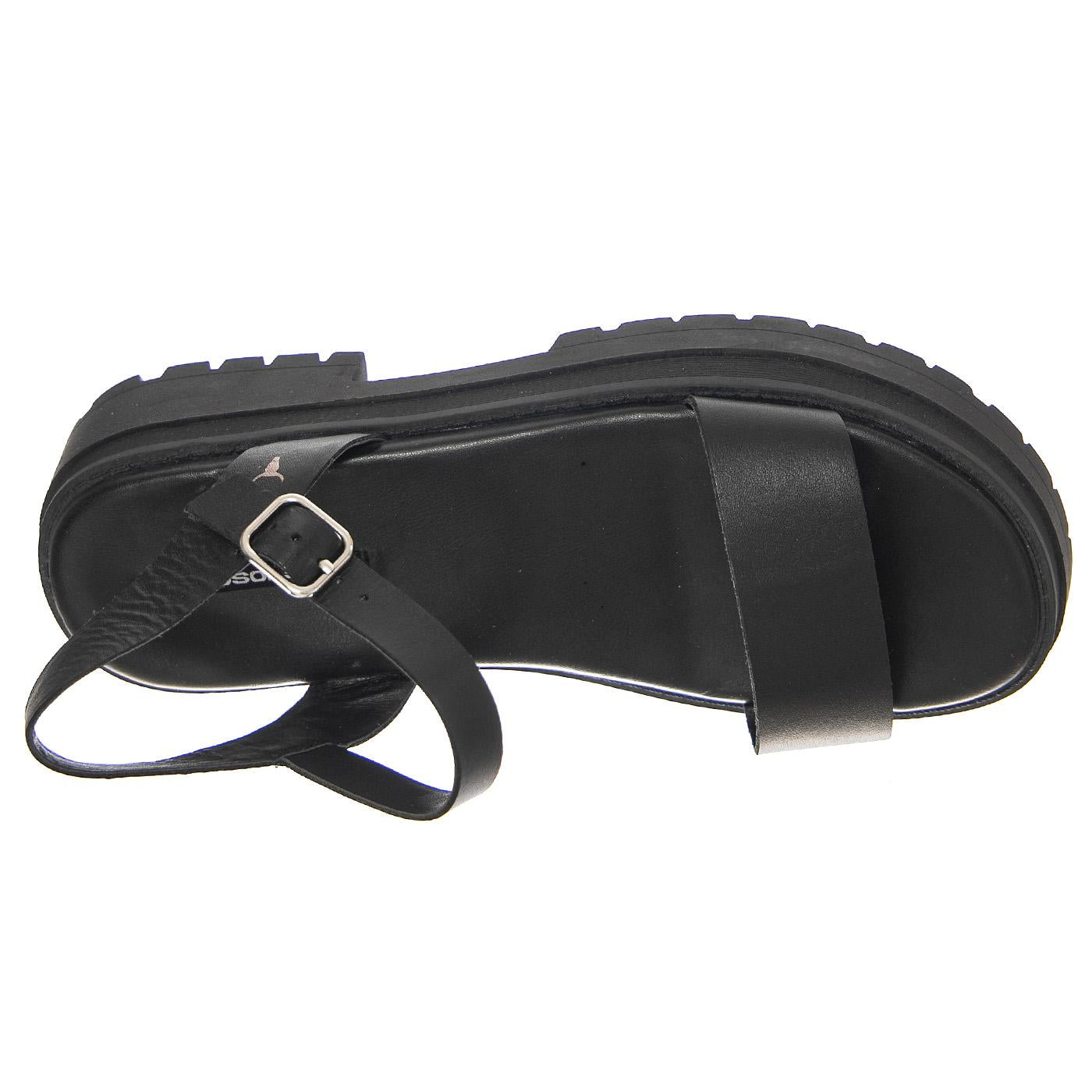 W' Linger Black Pigment Sandals - Sandali Donna Neri WSSLINGER-BLK  WINDSOR SMITH 