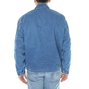 OG Detroit Jacket Blue / Stone Washed - Giacca Invernale Denim Jeans Uomo Blu I033039.0106  CARHARTT WIP 