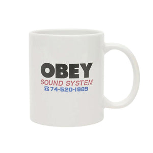 Dancing Duck Mug White - Tazza Bianca 100630006-WHT  OBEY 