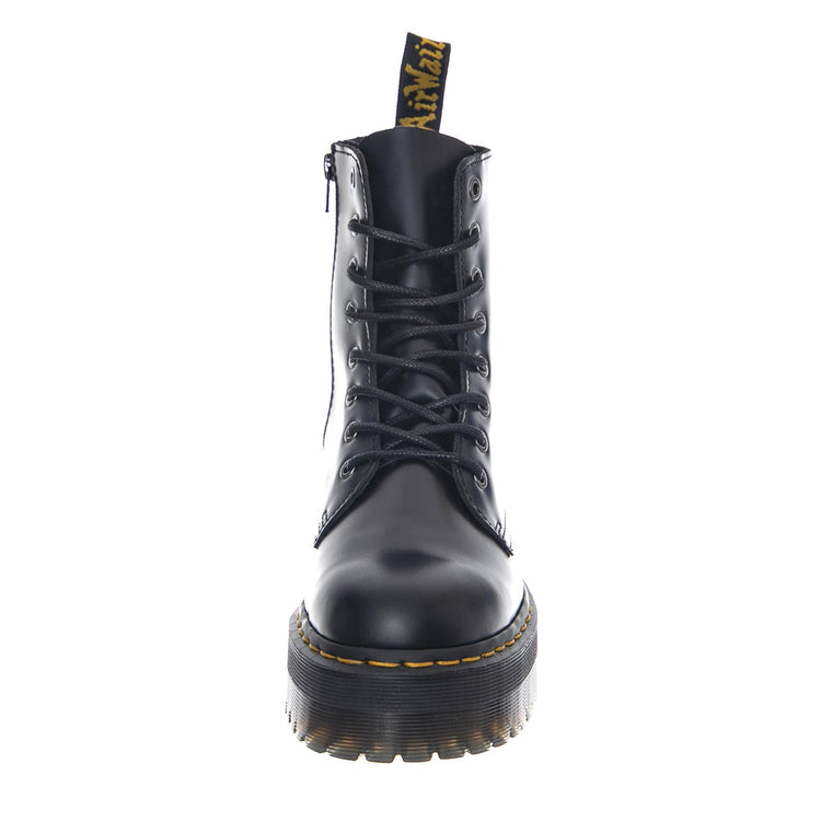 Jadon - Polished Smooth Black - Anfibi Stringati Donna Neri DMSJADONBK15265001  DR.MARTENS 