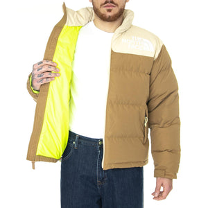 M 92 Low-Fi Hi-Tek Nuptse Utility Brown / Gravel - Giacca Uomo Beige NF0A7ZYP92Q1  THE NORTH FACE 