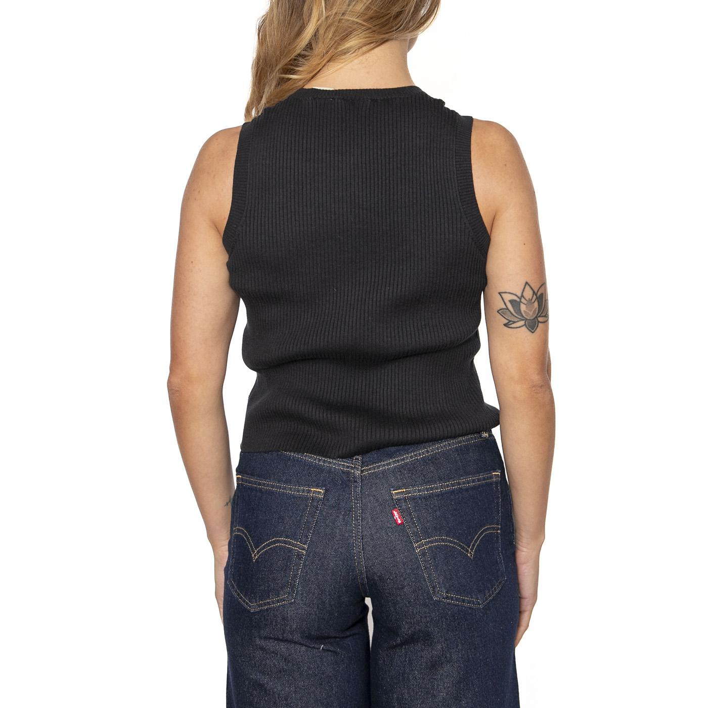 Tulip Tank Anthracite Night - Canotta Donna Blu A8454-0004  LEVIS 