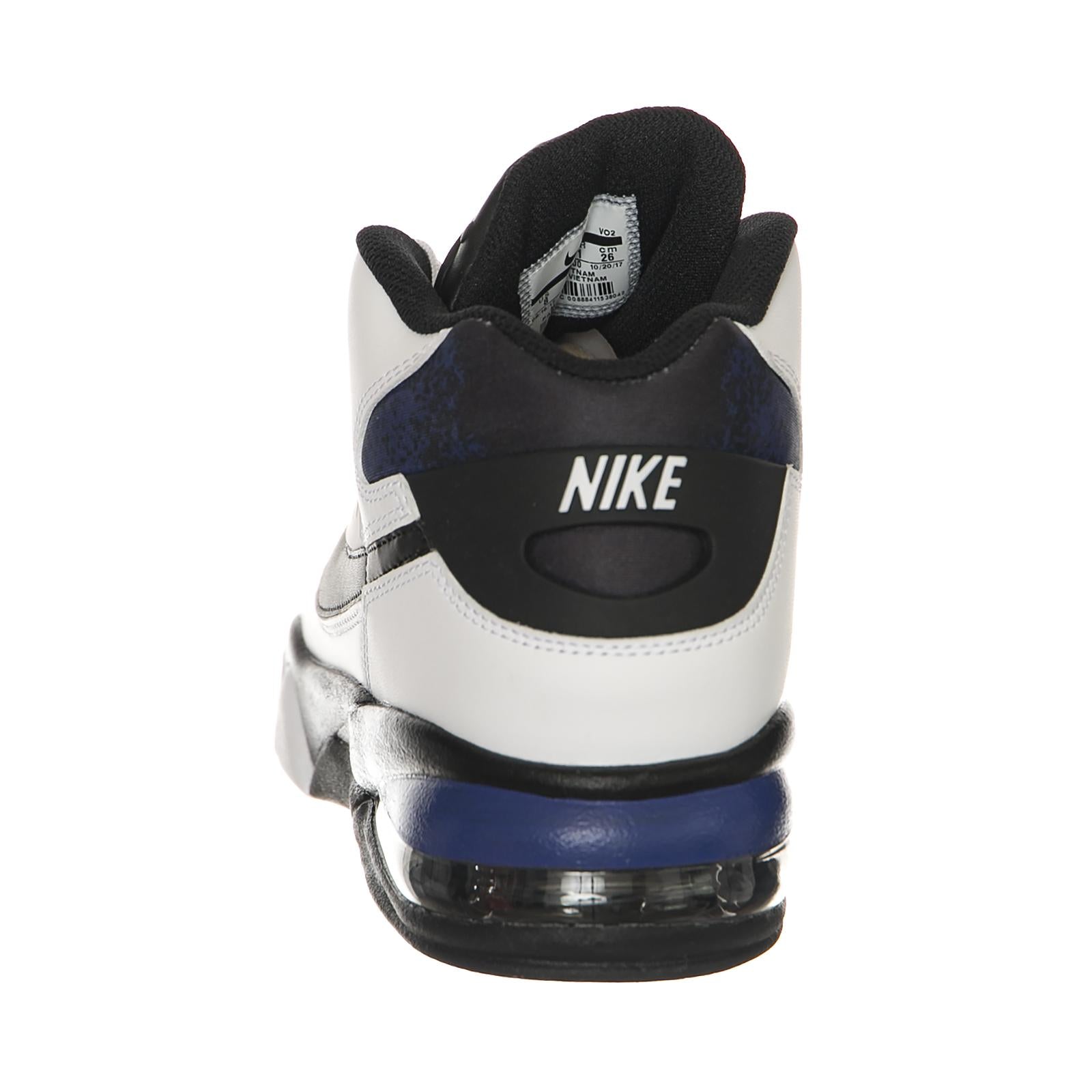 Men s Nike Air Force Max 93 Shoe WHITE/BLACK-COBALT 105245_4  NIKE 