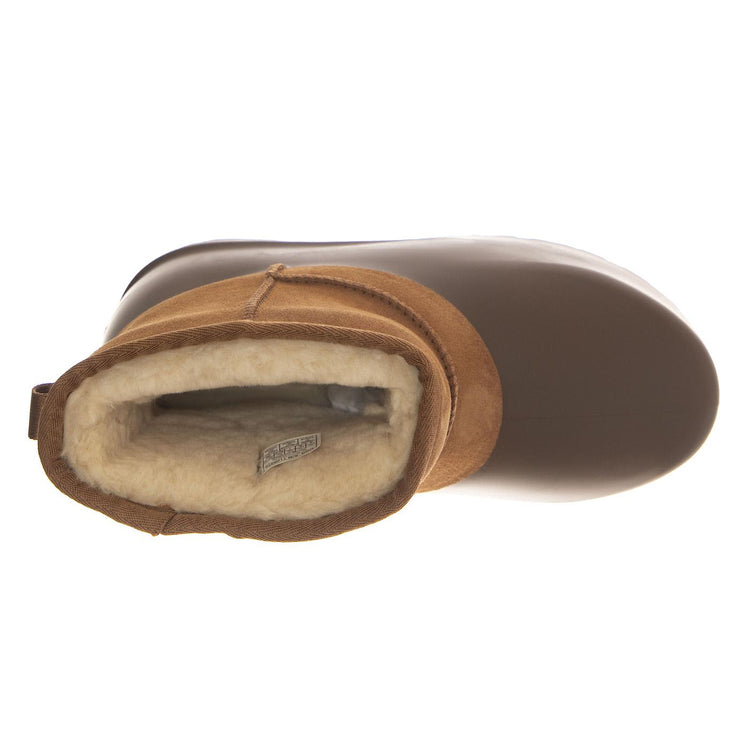 W Classic Mini Pumped Molded Chestnut Unisex - Stivali Donna Marroni UGSCLMPMCHE1158370W  UGG 
