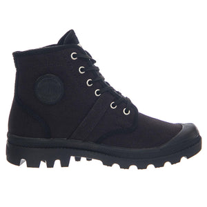 Pallabrousse Black / Black - Scarpe Profilo Alto Uomo Nere PAS00069-001-M  PALLADIUM 