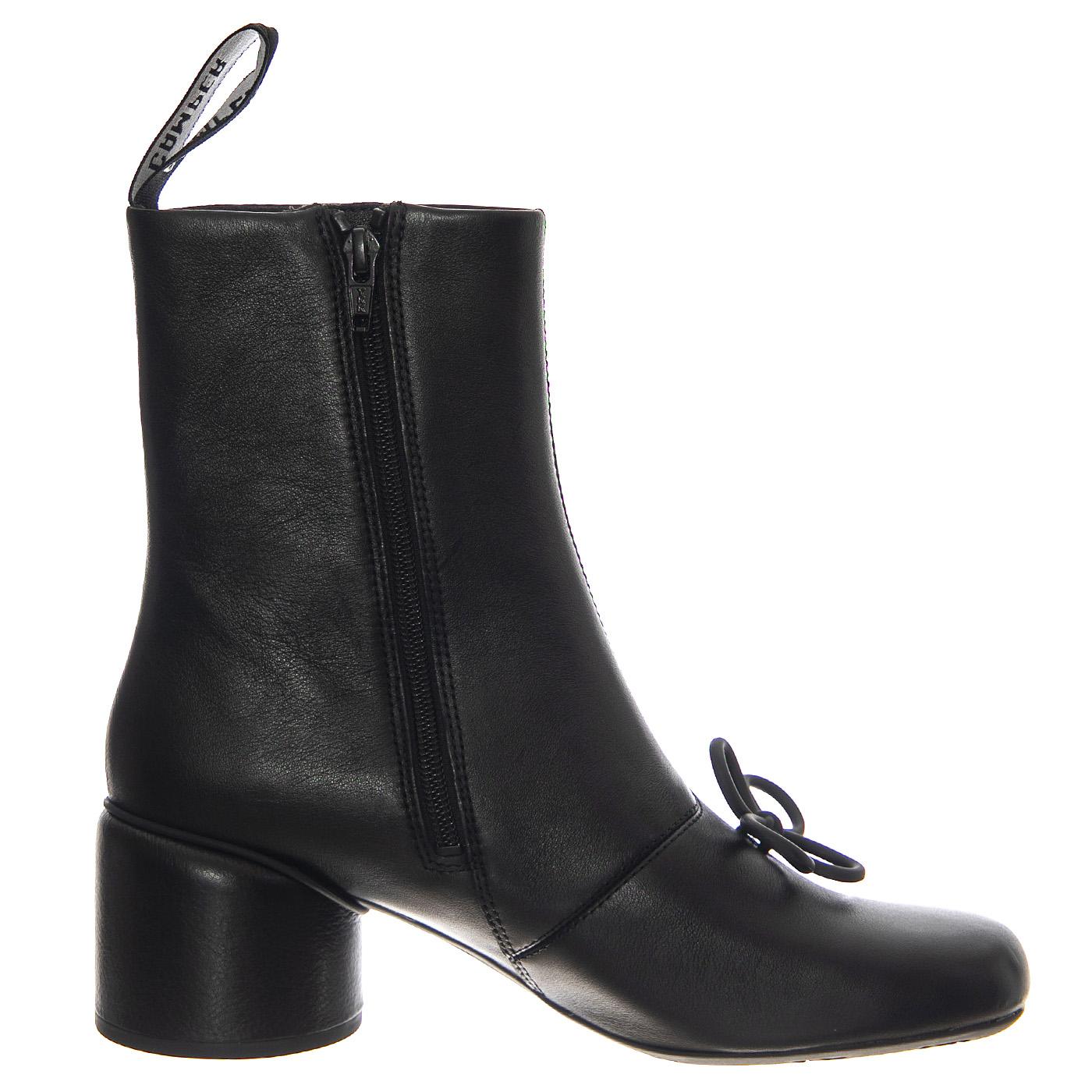 Gobi Negro Flowers / Niki Gobi Negro-Negro - Stivaletti Donna Neri K400757-002  CAMPER 