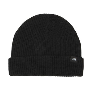 TNF Fisherman Beanie Black - Berretto in Maglia Nero NF0A55JG JK31 THE NORTH FACE 