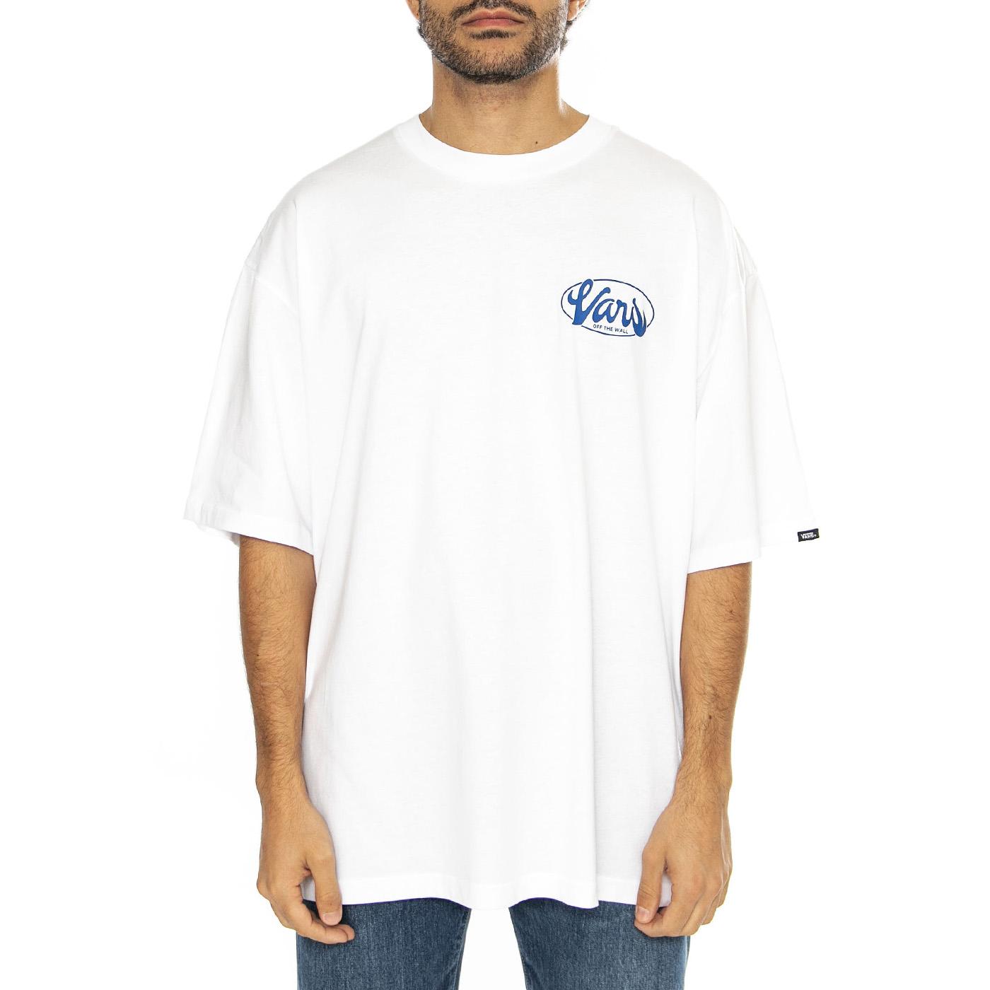 Global Line SS White - Maglietta Girocollo Uomo Bianca VN000HFYWHT1  VANS 