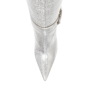 Priyanka Silver Croco - Stivali Donna Argento SMSPRIYANKA-393  STEVE MADDEN 