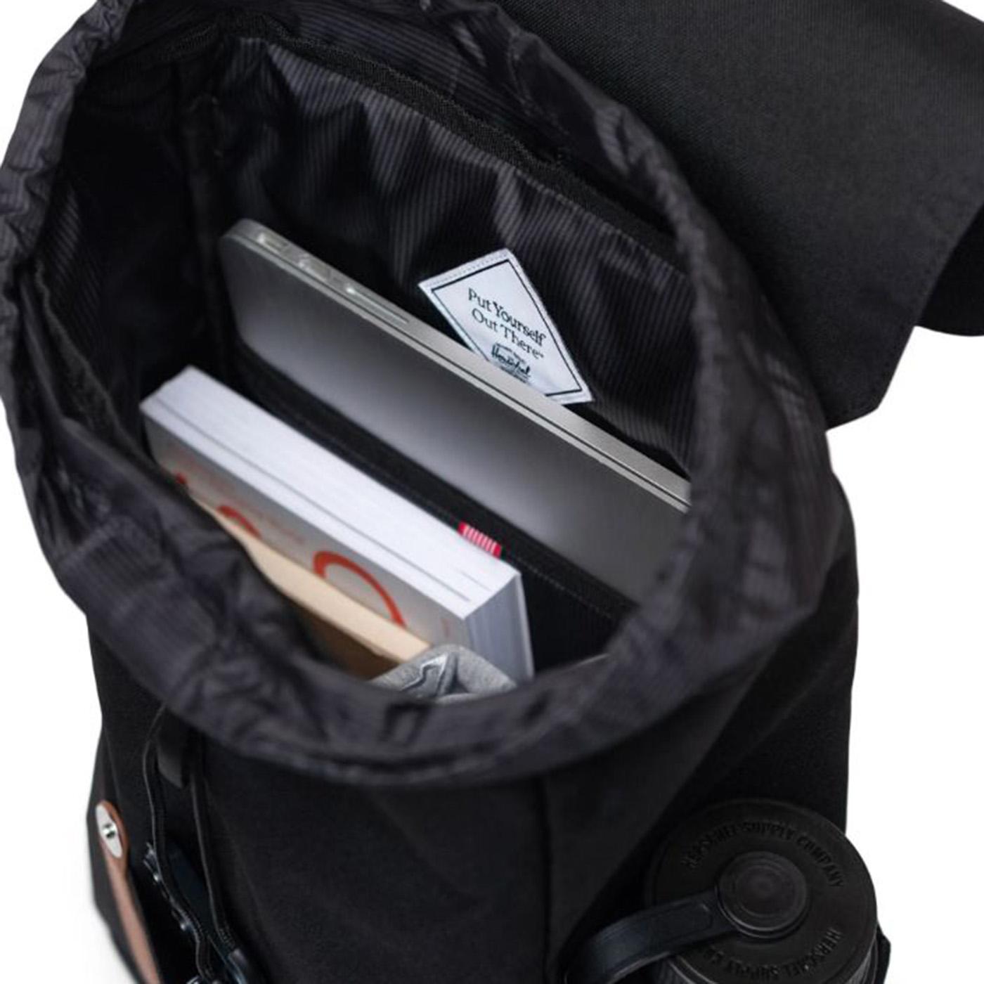 Herschel Retreat Small Backpack Black Tonal - Zaino Nero 11400-00001-OS  HERSCHEL 