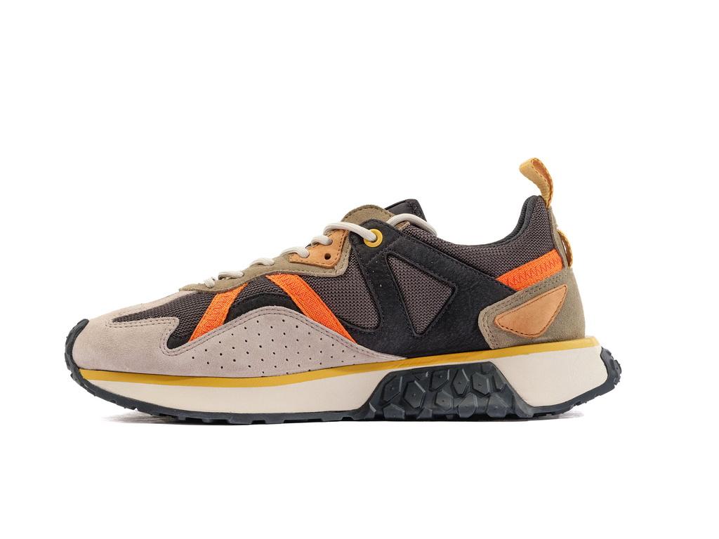 Troop Runner Outcity Beluga / Dusky Green - Scarpe Stringate Profilo Basso Uomo Multicolore PAS08876-343-M  PALLADIUM 