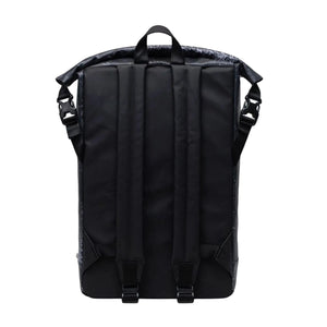 Roll Top Backpack Spray Paint Destress - Zano Nero / Multi 11194 06259 HERSCHEL 