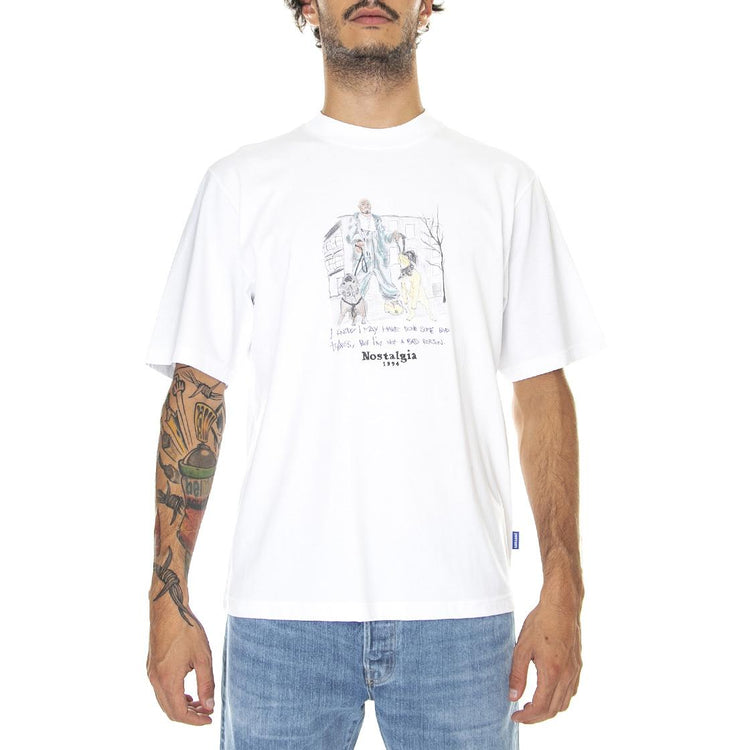 Dmx White - Maglietta Girocollo Uomo Bianca S22TGDMX-WHT  USUAL 