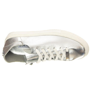 Dorey Silver - Scarpe Stringate Profilo Basso Donna Argento DORE03S1SILV  STEVE MADDEN 