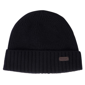 Carlton Beanie Black - Cappellino a Cuffia Nero FW22-MHA0449-BK11  BARBOUR 
